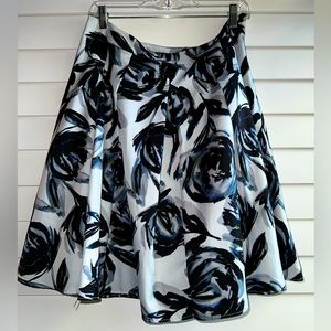 The Limited pleated flower print skirt